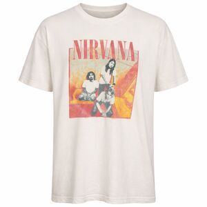 NIRVANA ORIGINAL BAND HALL OF FAME MEMBERS WORN BROKEN IN VINTAGE CREWNECK SHIRT